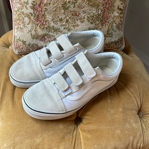 Old Skool V velcro top suede Vans
